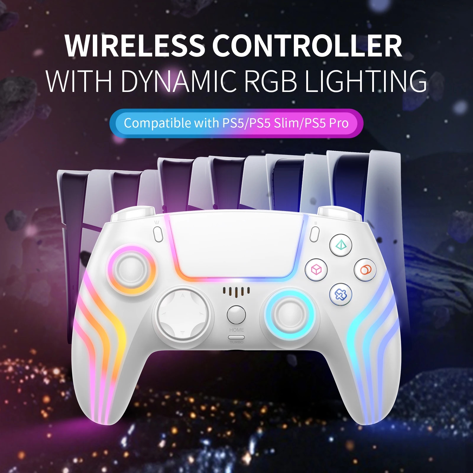 Gaming Keyboard Hall Effect - Беспроводной игровой контроллер RGB LED для
