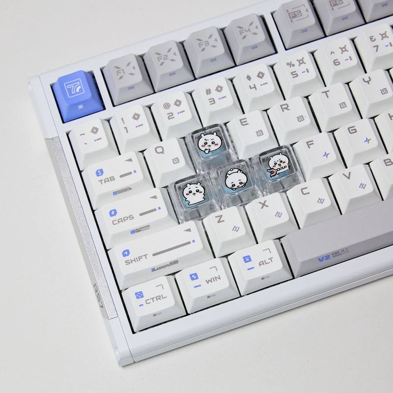 Gaming Keyboard Esports - Набор из 4 прозрачных кастомных кейкапов