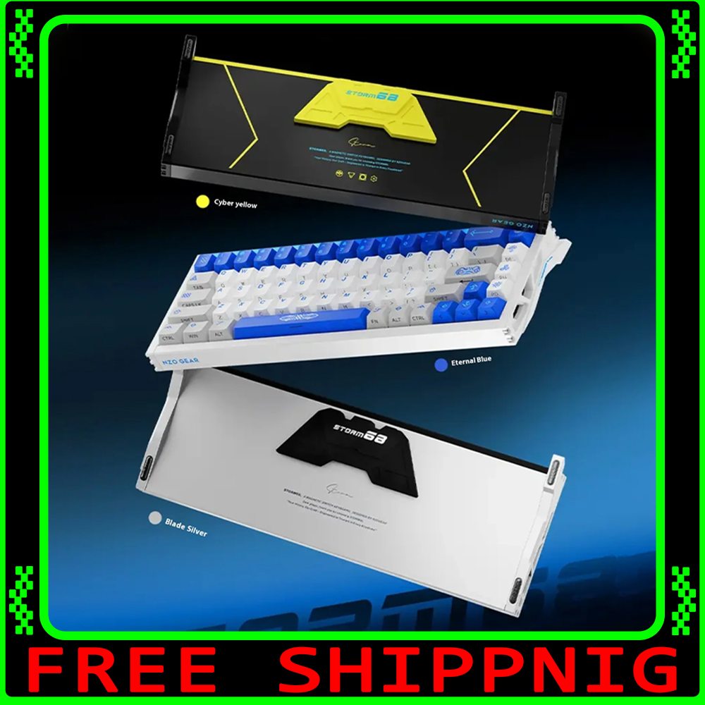 Gaming Keyboard Magnetic Switches - NZO STORM68 Клавиатура с магнитным переключателем