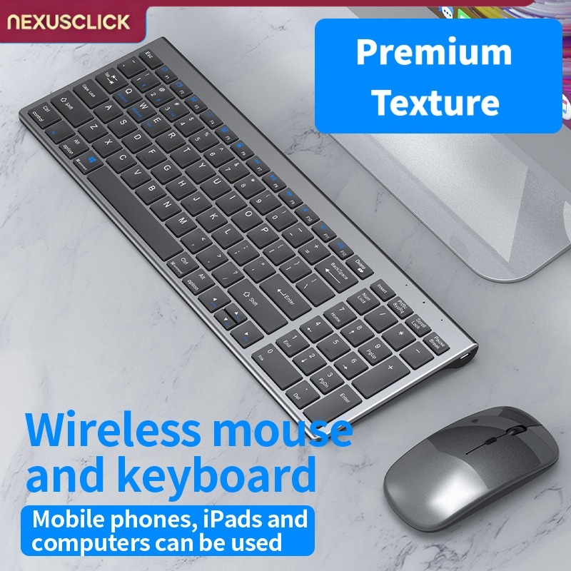 Gaming Keyboard That Is Quiet - Беспроводной комплект клавиатуры и мыши NexusClick