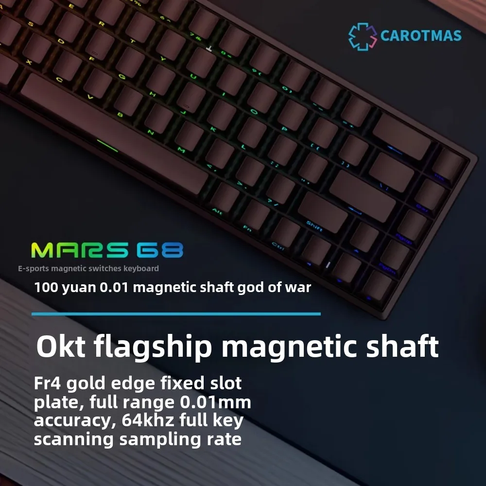 Gaming Keyboard Bluetooth - Механическая клавиатура Mars 68 PRO с