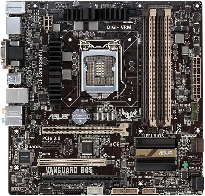 Intel Cpu Core I5 - Материнская плата ASUS VANGUARD B85 LGA1150