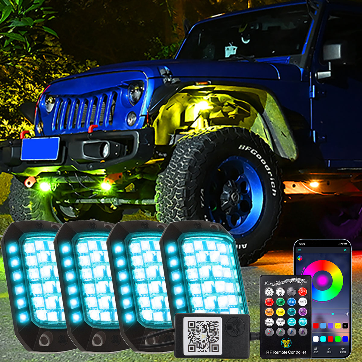 Rgb Underglow Strip - Автомобильная светодиодная лента для шасси RGB