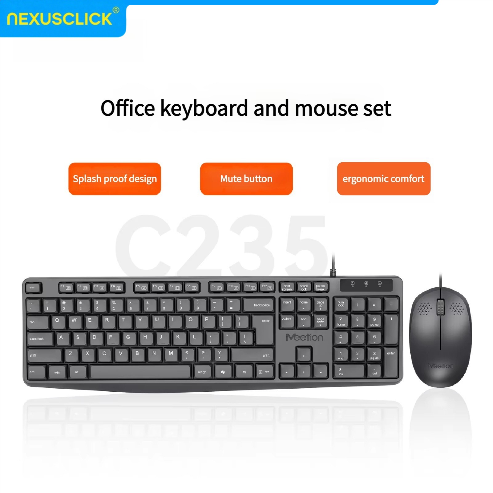 Комплект проводной клавиатуры  – обзор и цена Gaming Keyboard That Is Quiet