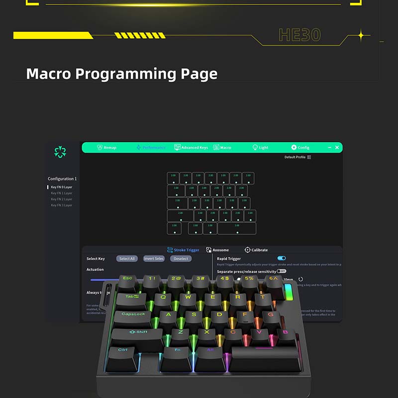 Механическая игровая клавиатур – обзор и цена Gaming Keyboard Magnetic Switches