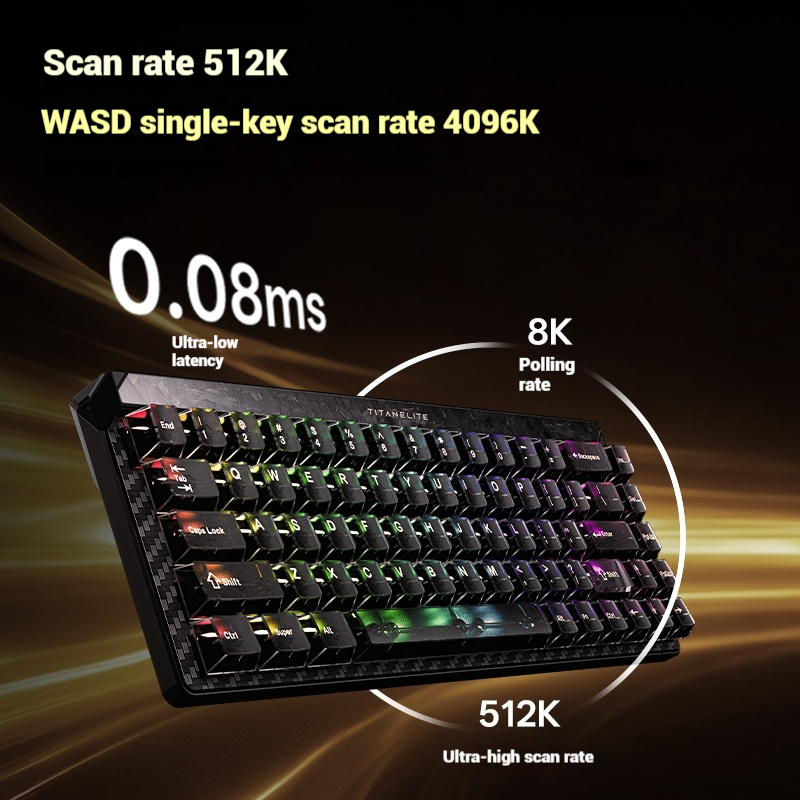 Madlions FGG TITAN68 Turbo игр – обзор и цена Gaming Keyboard Magnetic Switches