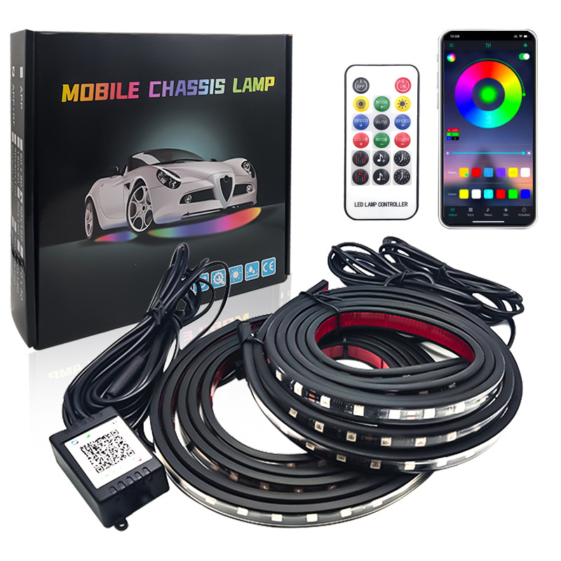 Автомобильная гибкая подсветка – обзор и цена Rgb Underglow Strip