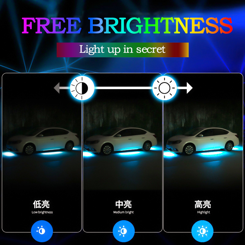 Автомобильная гибкая подсветка – обзор и цена Rgb Underglow Strip
