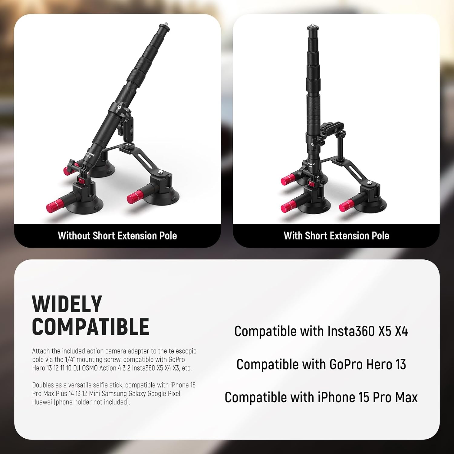 Крепление для автомобиля NEEWE – обзор и цена Stabilizer Screw In