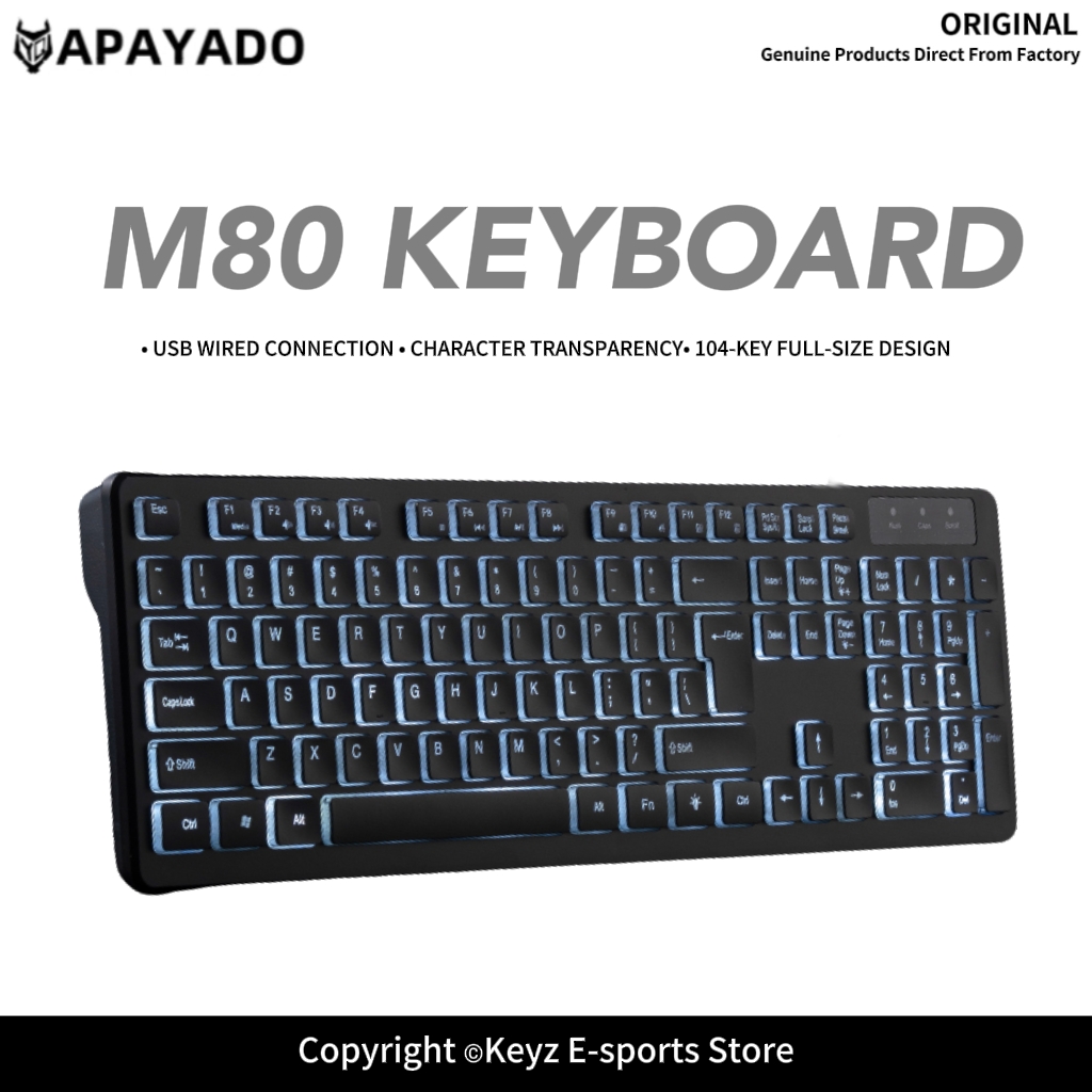 Проводная USB-игровая клавиату – обзор и цена Keyboard Gaming Mac