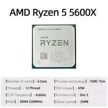 Процессор AMD Ryzen 5 5600X AM – обзор и цена Amd Cpu Ryzen 5
