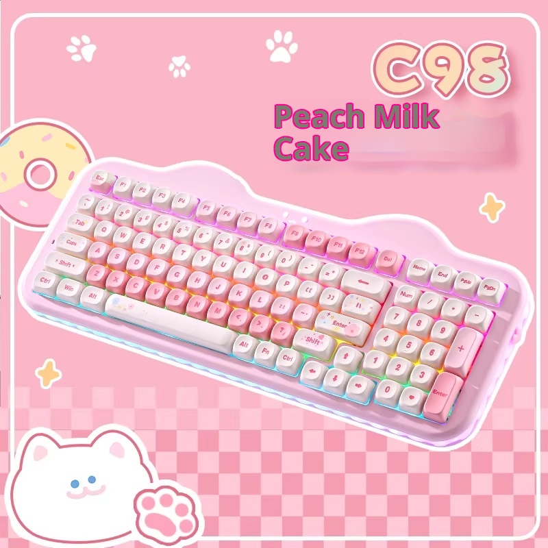 Механическая клавиатура YUNZII – обзор и цена Gaming Keyboard That Is Quiet