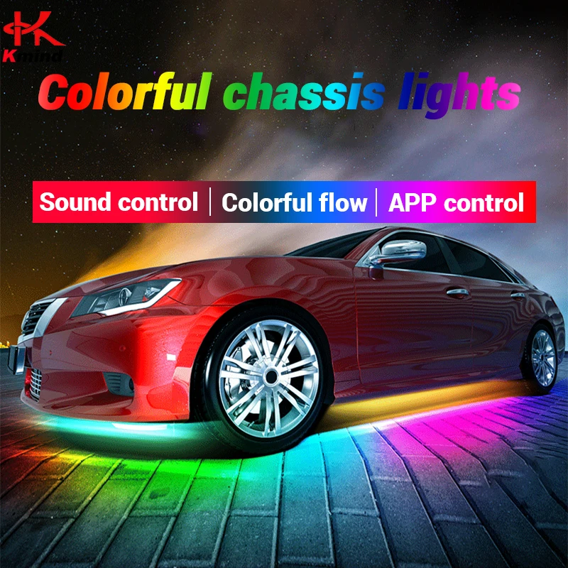 Автомобильные неоновые светоди – обзор и цена Rgb Underglow Strip