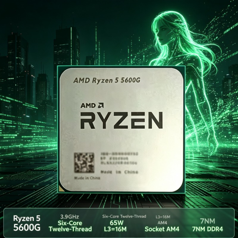 Процессор AMD Ryzen 5 5600G 10 – обзор и цена Amd Cpu Ryzen 5