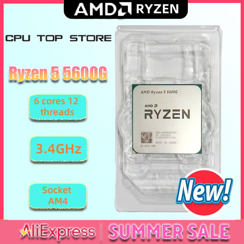 Процессор AMD Ryzen 5 5600G 6C – обзор и цена Amd Cpu Ryzen 5