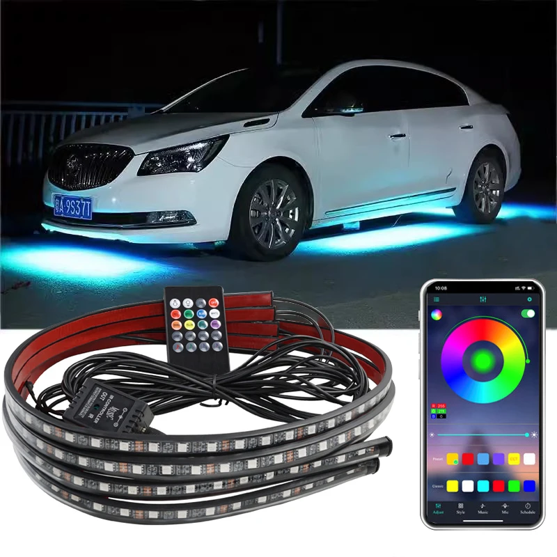 Гибкая светодиодная панель RGB – обзор и цена Rgb Underglow Strip