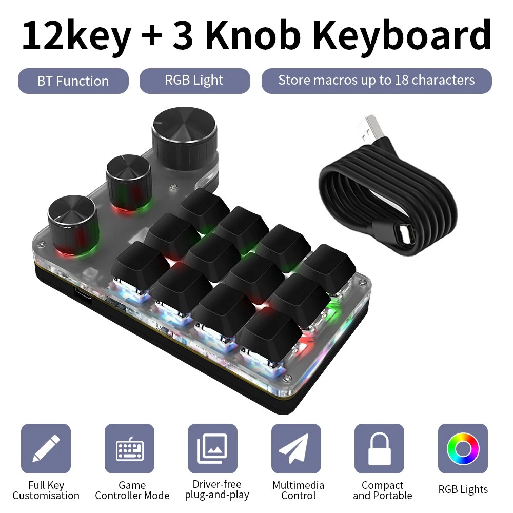 Программирование по Bluetooth, – обзор и цена Gaming Keyboard Bluetooth