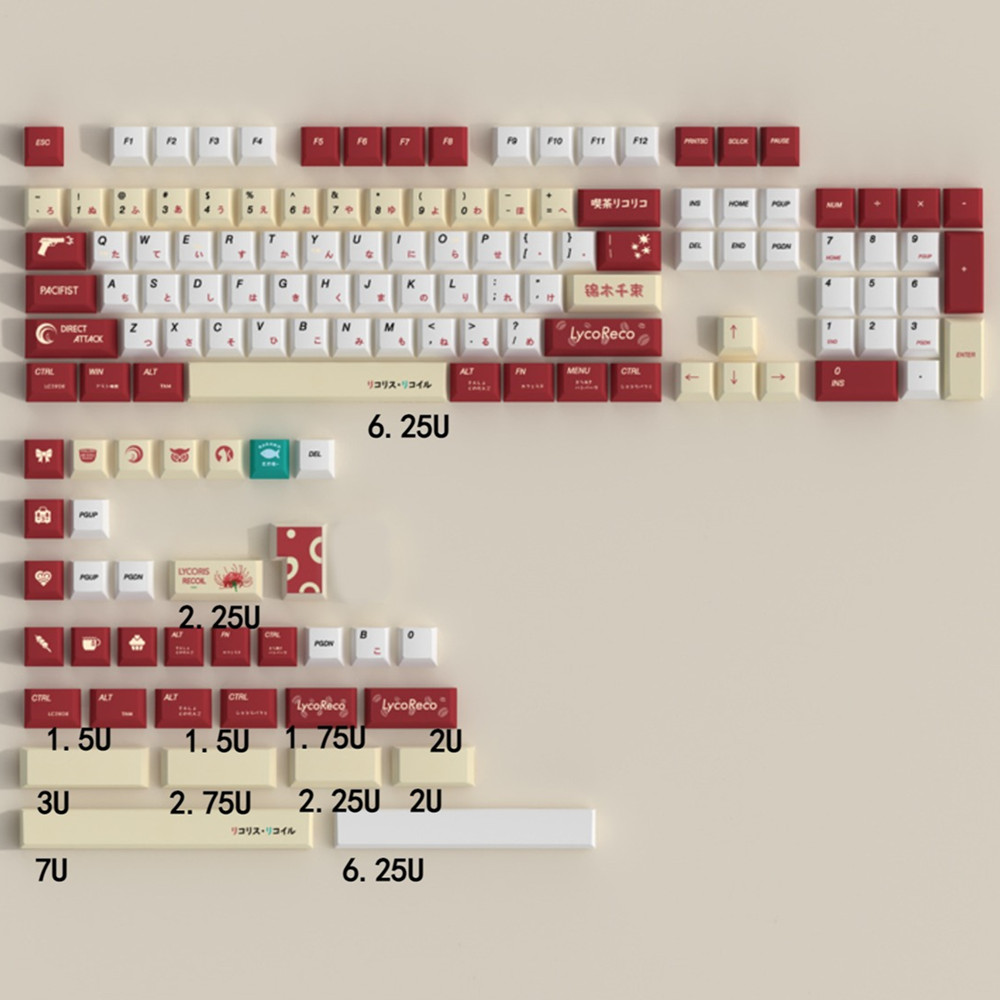 Клавиши PBT для аниме-клавиату – обзор и цена Gaming Keyboard Ergonomic